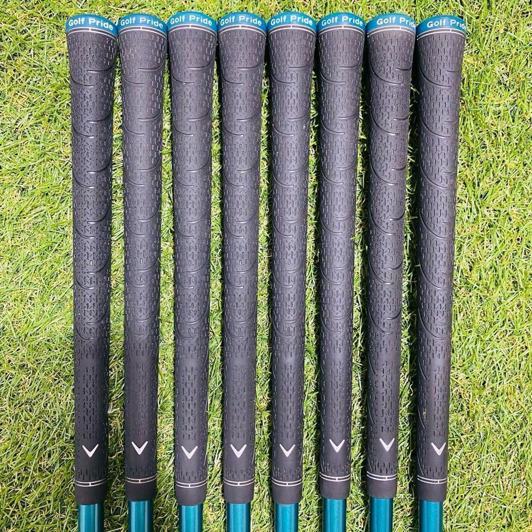 【良品】豪華8本 キャロウェイ ローグスター メンズアイアンセット カーボン R