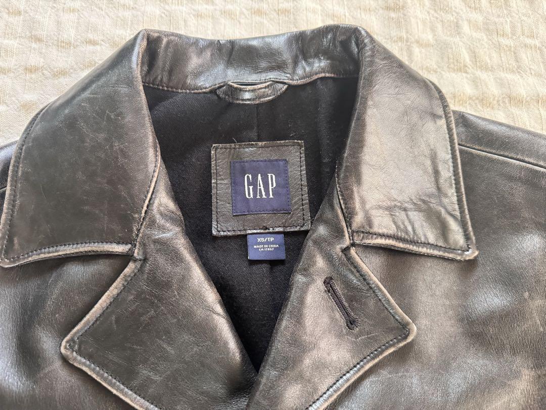 オールドGAP  レザー ジャケット　M-65タイプ