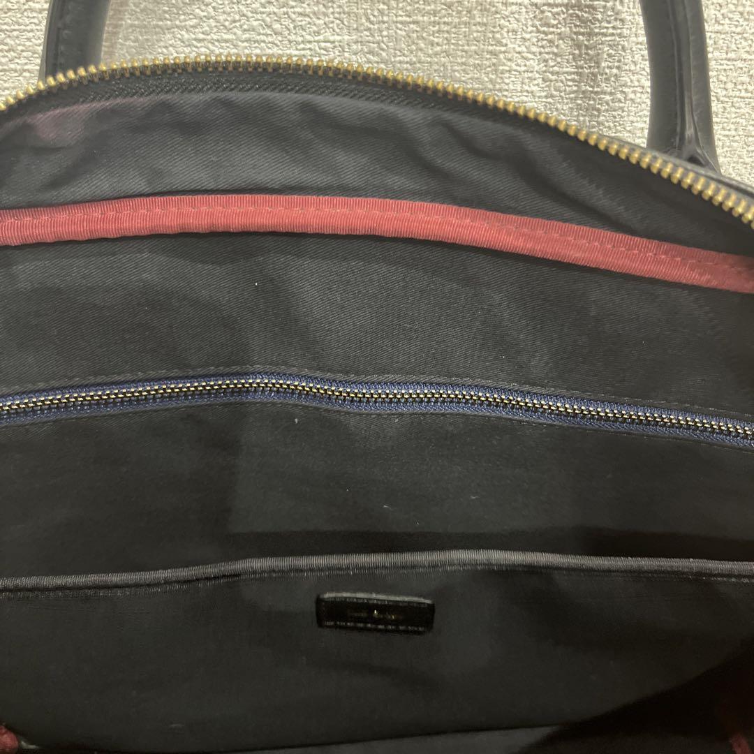 ポールスミス　ビジネスバッグ　牛皮
