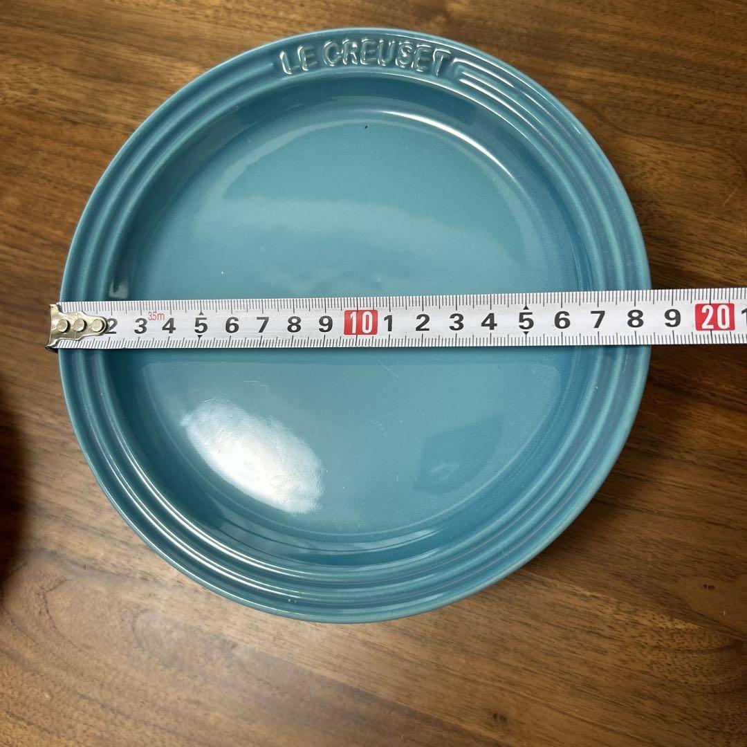 沸騰ブラドン LE メルカリ - 約18センチ 6枚セット ブルー皿 CREUSET 食器
