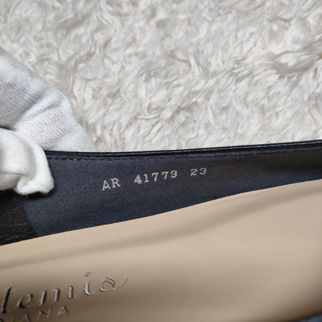 【美品】DIANA artemis スクエアトゥ　軽量バレエシューズ　23cm