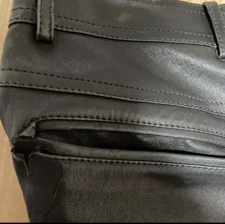 レザーか⋄ neilbarrett レザーパンツ e4P2y-m61537879955 ニールバレット レザーパン