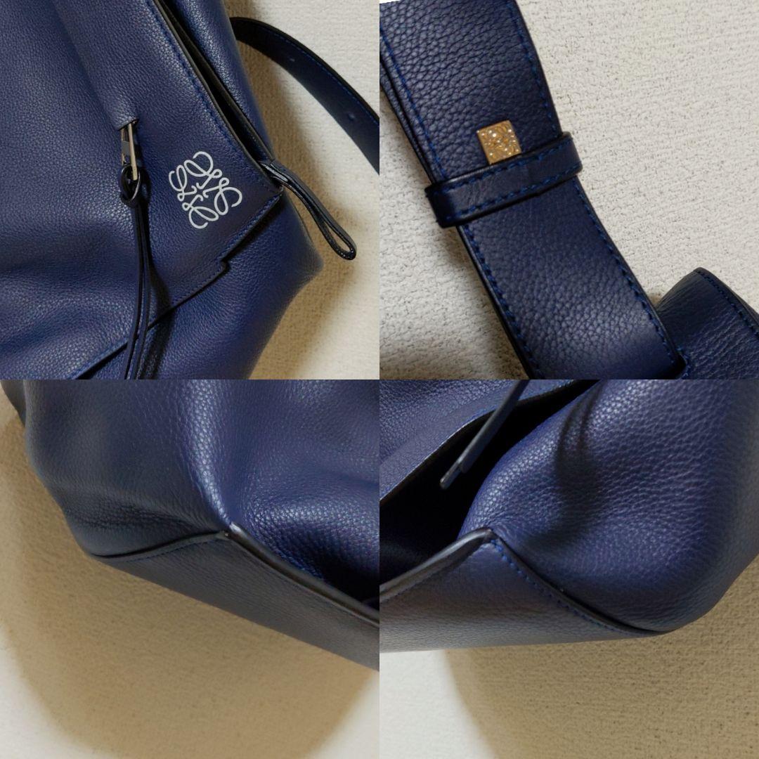 いします✳ LOEWE バッグパック リュックワンショルダー 男女兼用 rwJGy-m61538625374 アントン ネイビー していまし