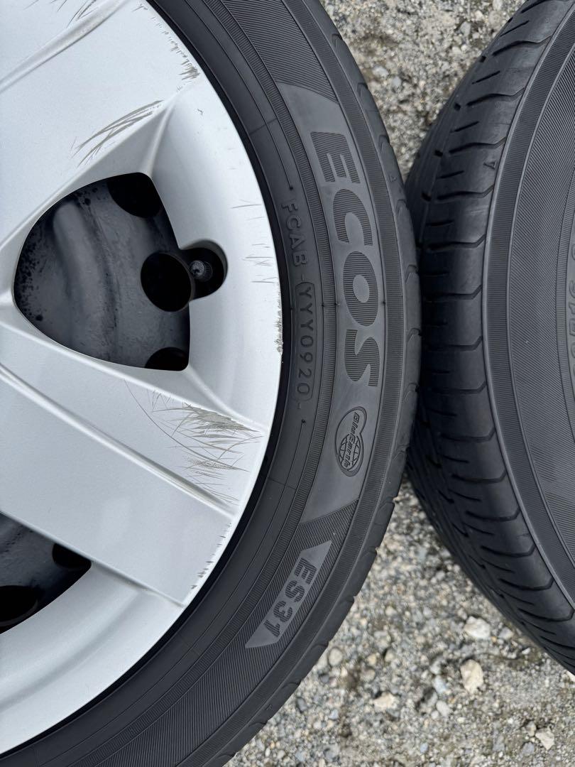 t*a様 ラクティス トレジア16インチ 鉄ホイール ノーマルタイヤ付き175/