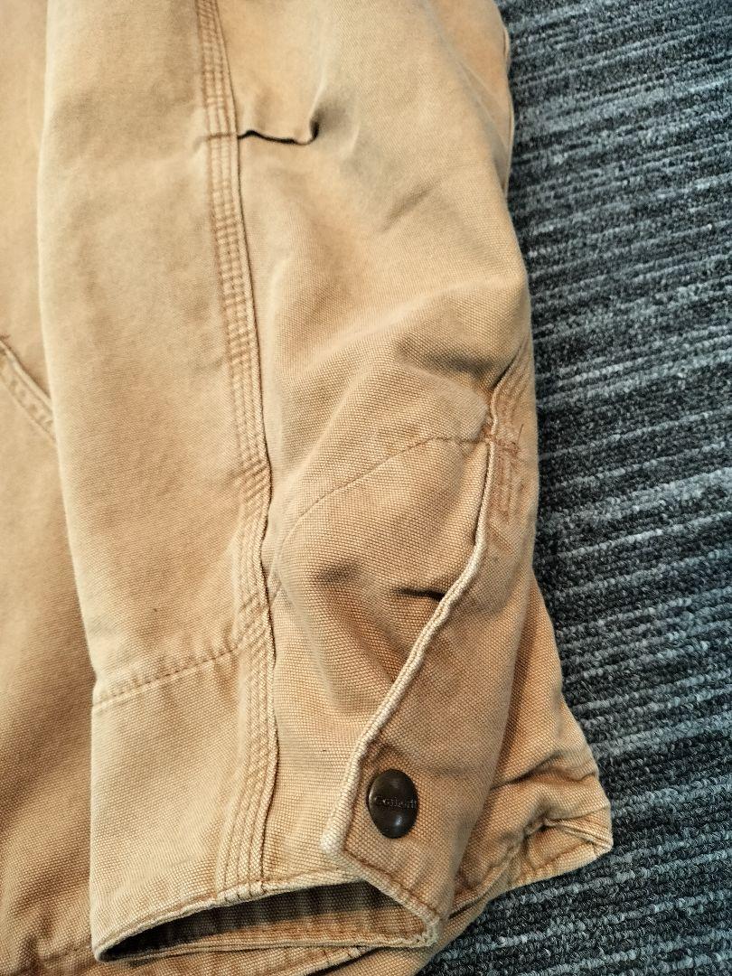 Carhartt ベージュ ジャケット 38 Carhartt ベージュ ジャケット レギュラーサイズ