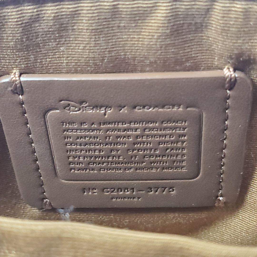 COACH　Disney 　ミッキー　ポーチ　バッグ　ディズニー