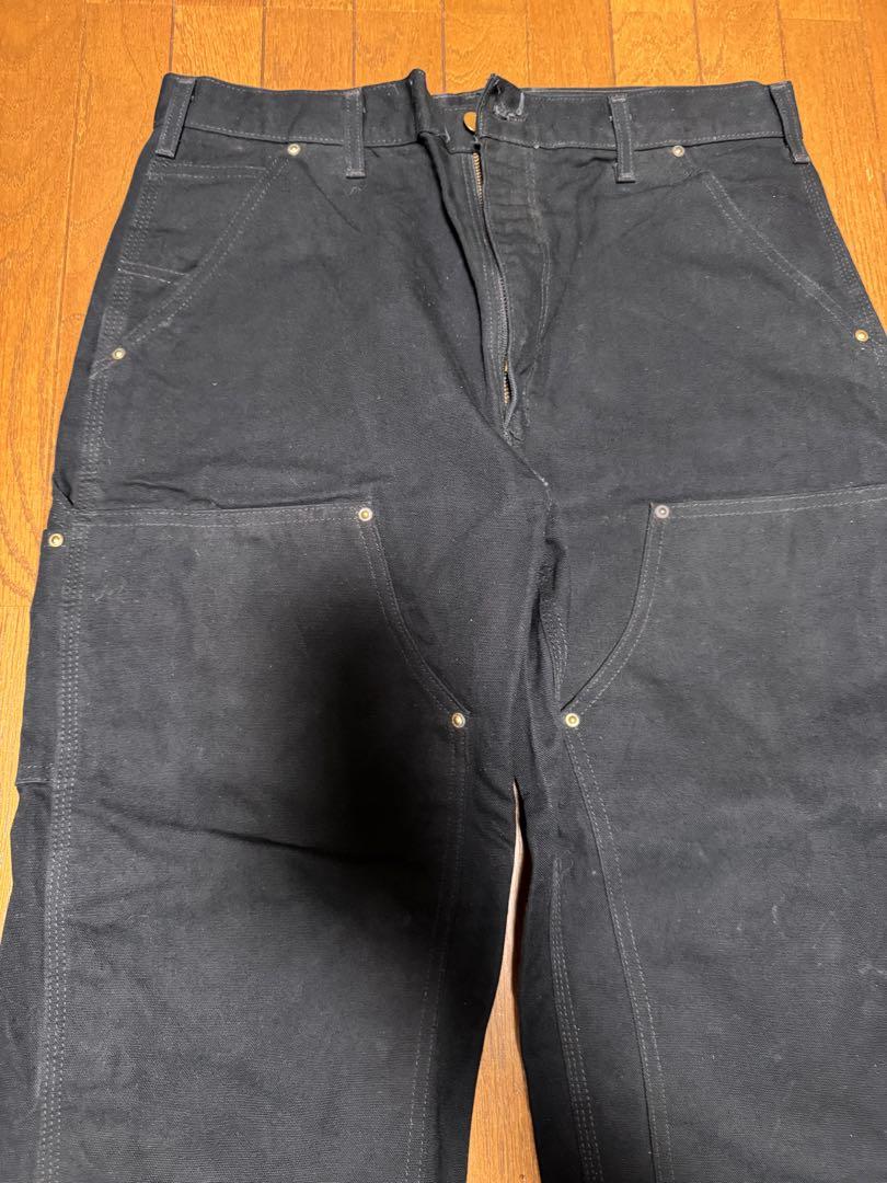 Carhartt ダブルニー　ブラック　パンツ　ゆるだぼ　即購入可