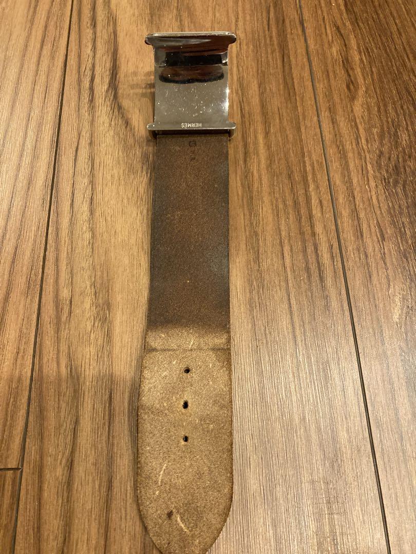 エルメス　レザーブレスレット