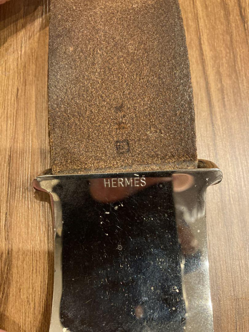 エルメス　レザーブレスレット