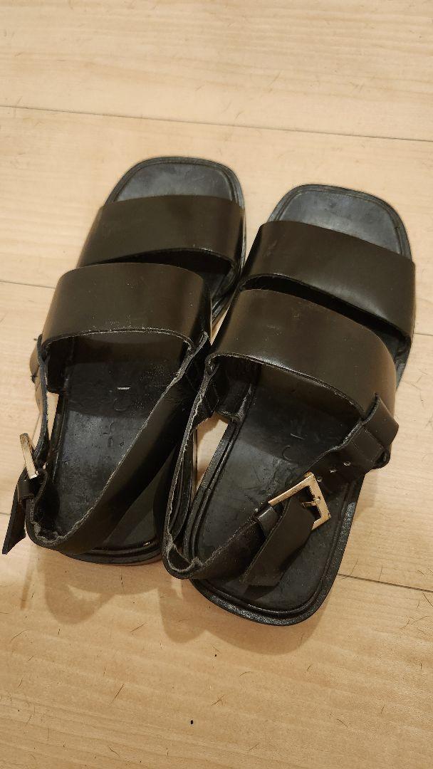 GUCCI　グッチ　メンズ　サンダル　ストラップ　レザーサンダル