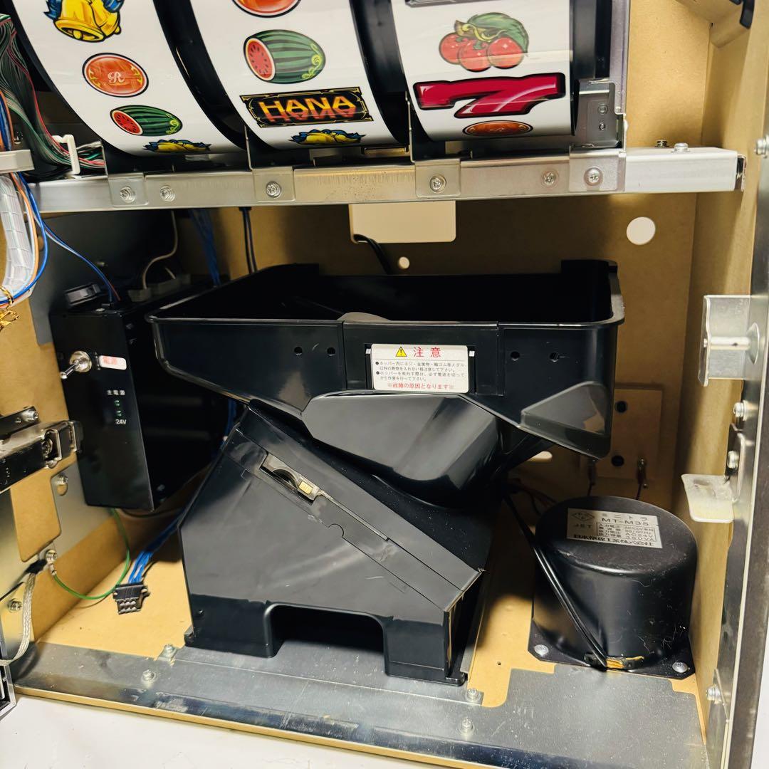 送料込み 名機 プレミアムハナハナ パチスロ 実機 コイン不要機