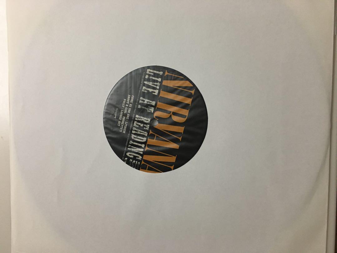 NIRVANA live at reading レコード　ニルヴァーナ