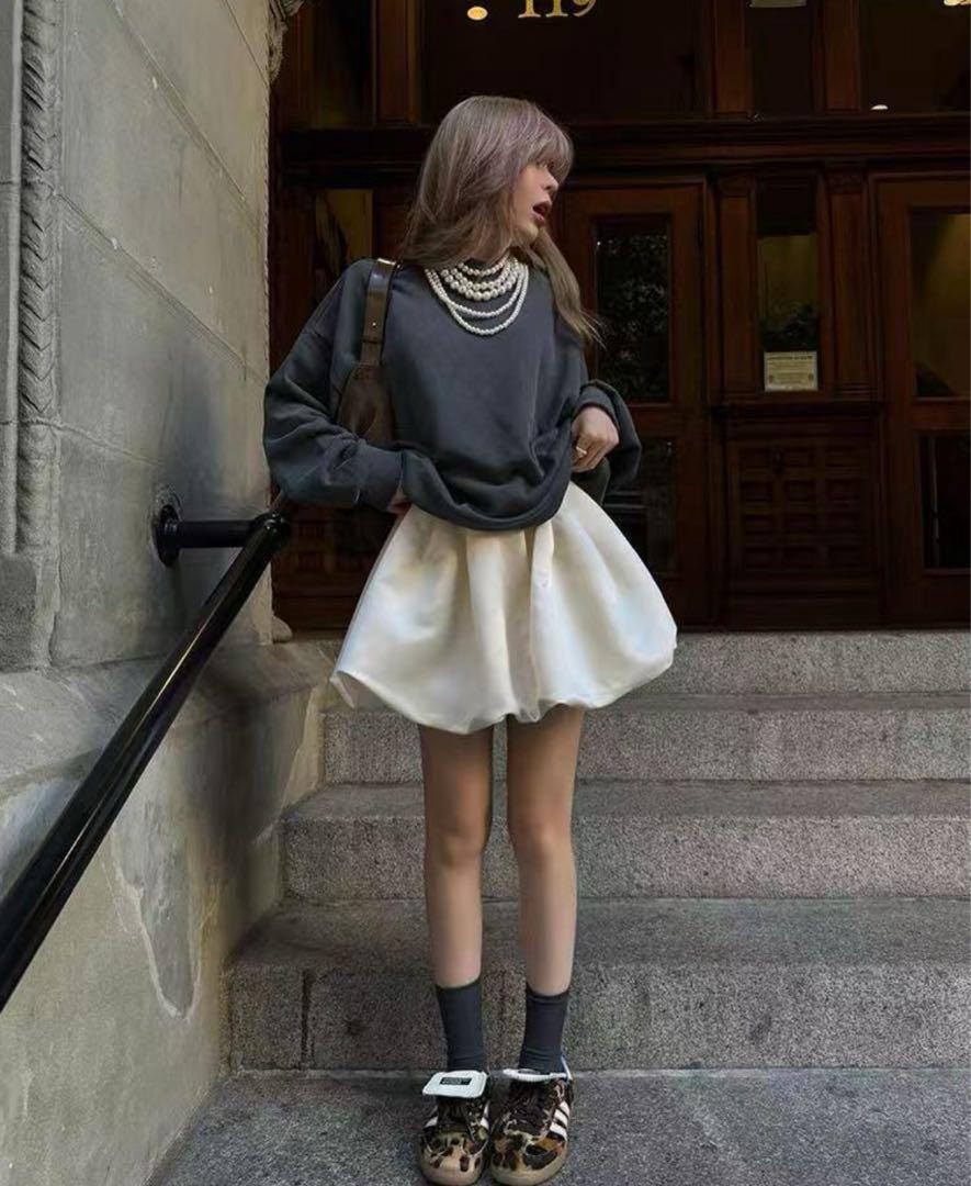 the toe venice balloon skirt ホワイト Venice Balloon Skirt – THE TOÉ