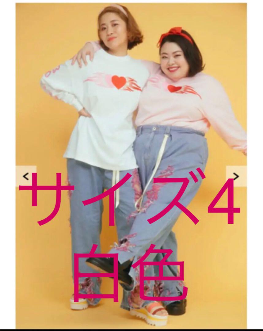 渡辺直美　YOPPI 10 TEN トップス ten 受注生産限定 ロンT 渡辺直美×YOPPY ホワイト