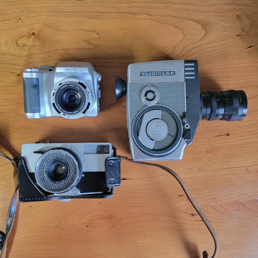 【まとめてお得】カメラ　フィルム　デジタルムービー　レンズ　ジャンク