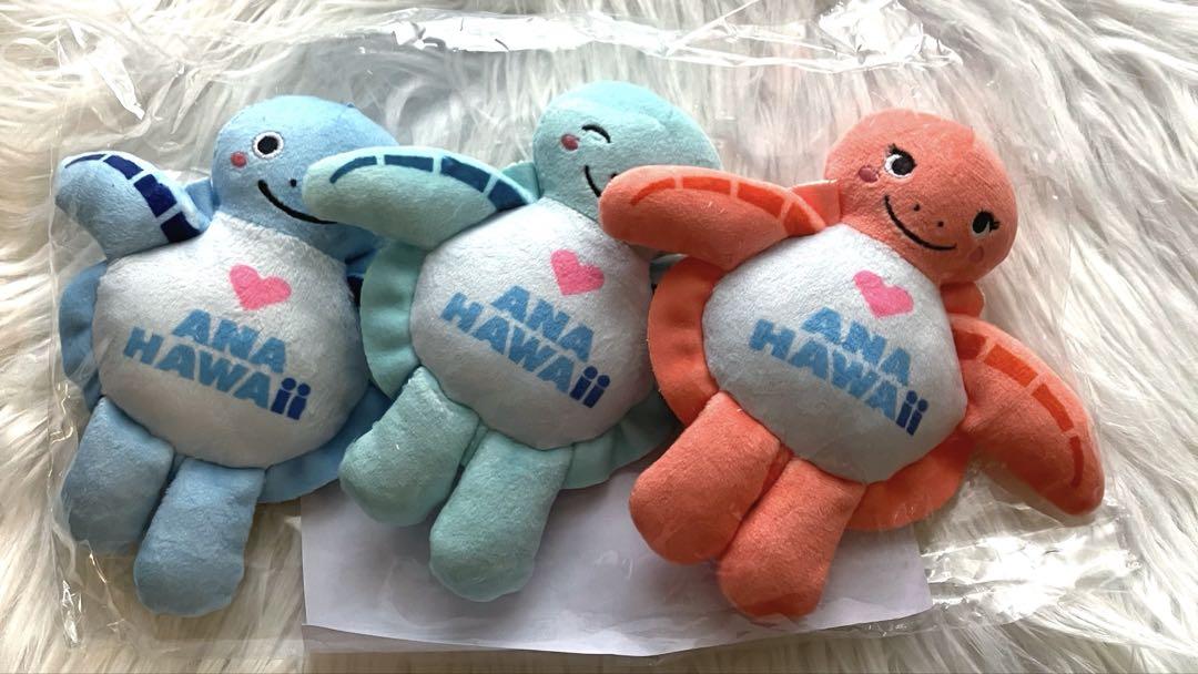 ANA フライングホヌマスコットセット 国際線 HONUぬいぐるみ マスコット