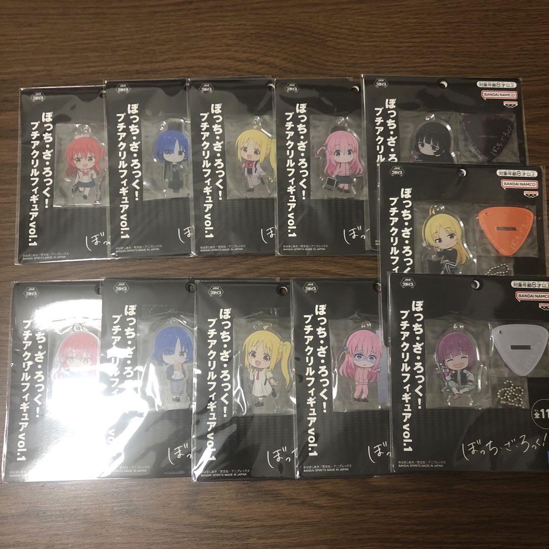 ぼっち・ざ・ろっく！ プチアクリルフィギュア　Vol.1 10種類セット　新品 ぼっち・ざ・ろっく！ プチアクリルフィギュアvol.1│株式会社