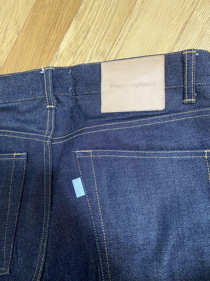 パンツ SimplyComplicated boyfriend denim rigid