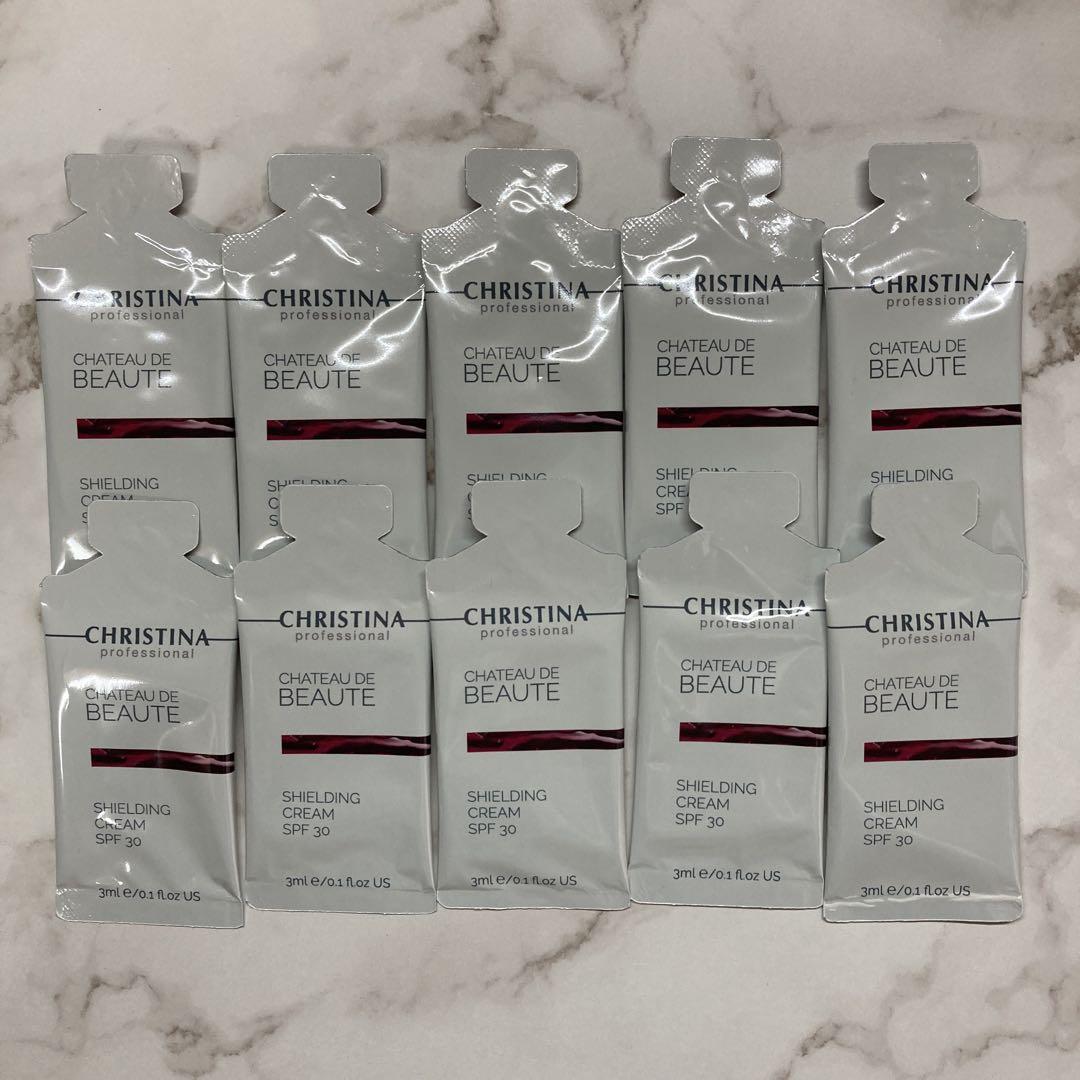 クリスティーナ　シャトーデボーテ　SHIELDING CREAM SPF30 Chateau de Beaute Shielding Cream SPF - 30
