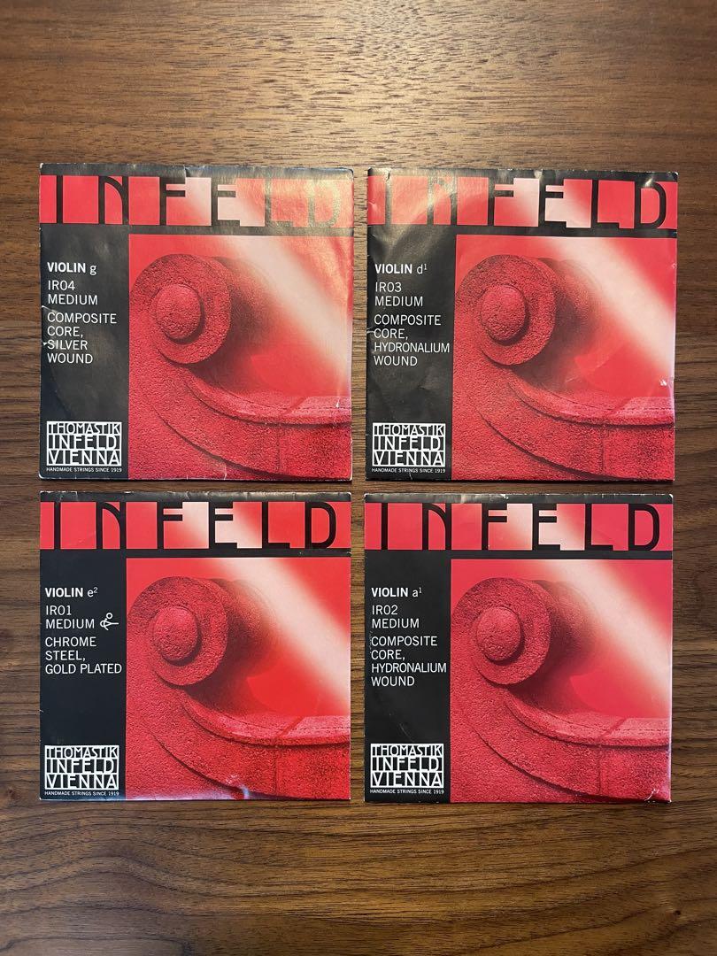 INFIELD バイオリン弦 セット　インフェルド赤 Amazon.co.jp: INFELD RED インフェルド・レッド 4/4バイオリン