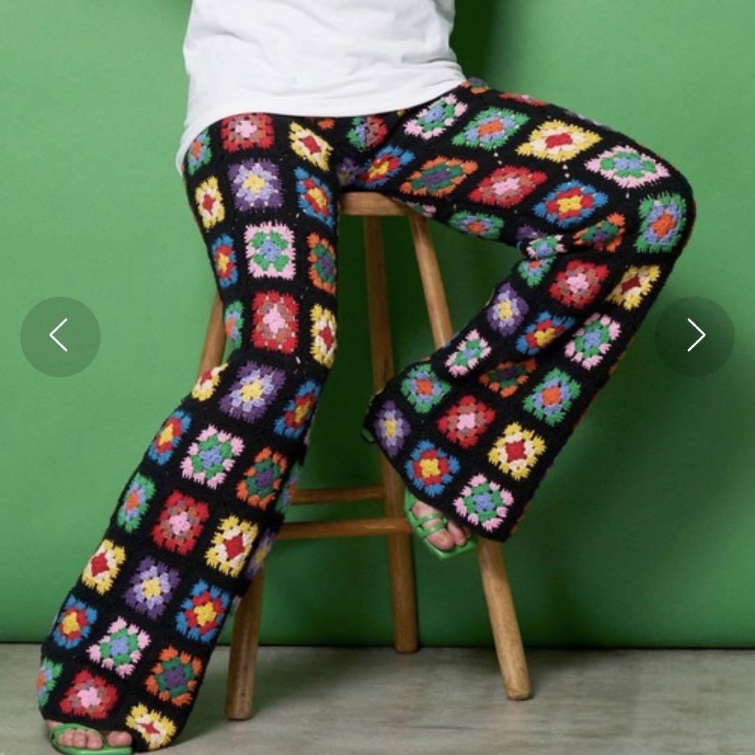 MAISON SPECIAL クロシェニットパンツ 12,500円