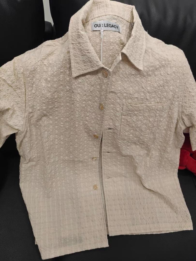 OUR LEGACY ✦ BOX SHIRT｜SHORTSLEEVE 『46』