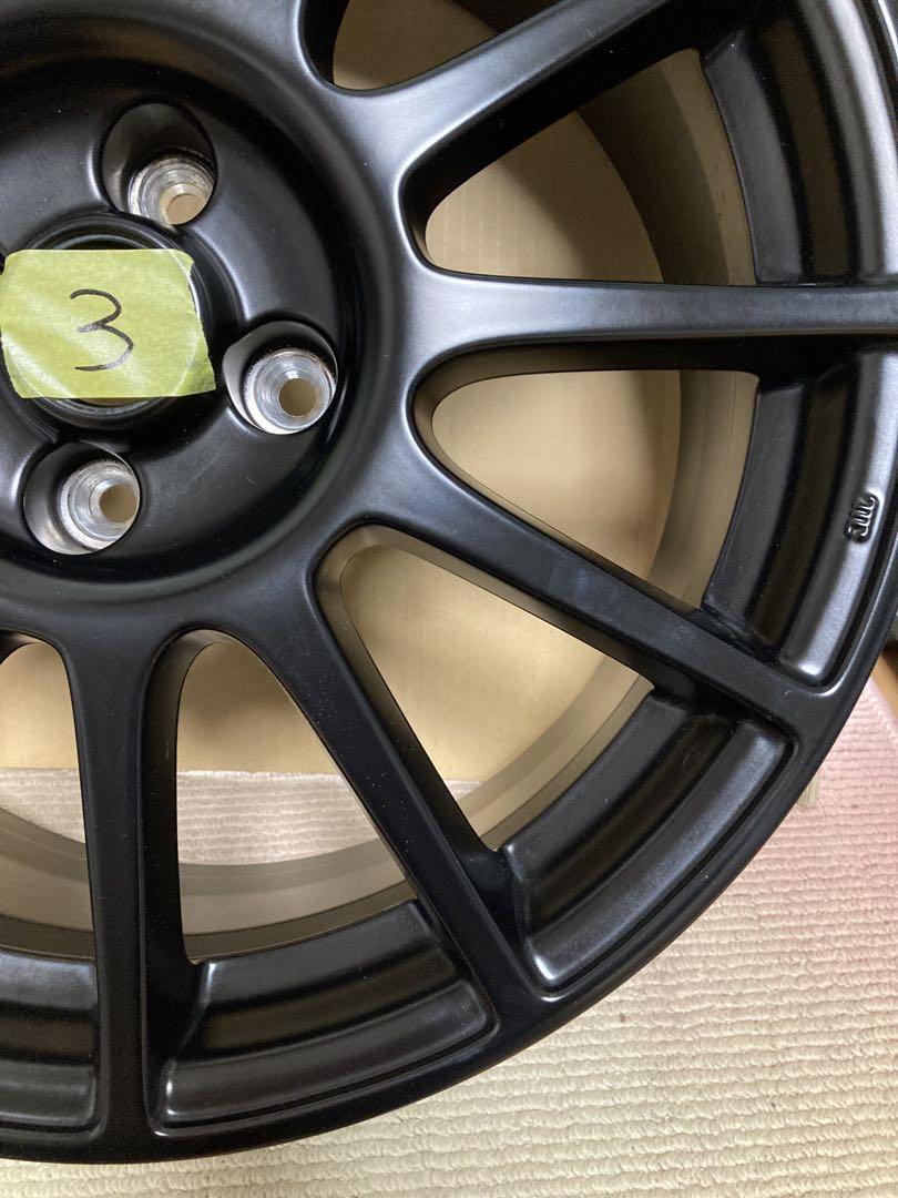 ABARTH アバルト　500 595 695 純正ホイール　マットブラック