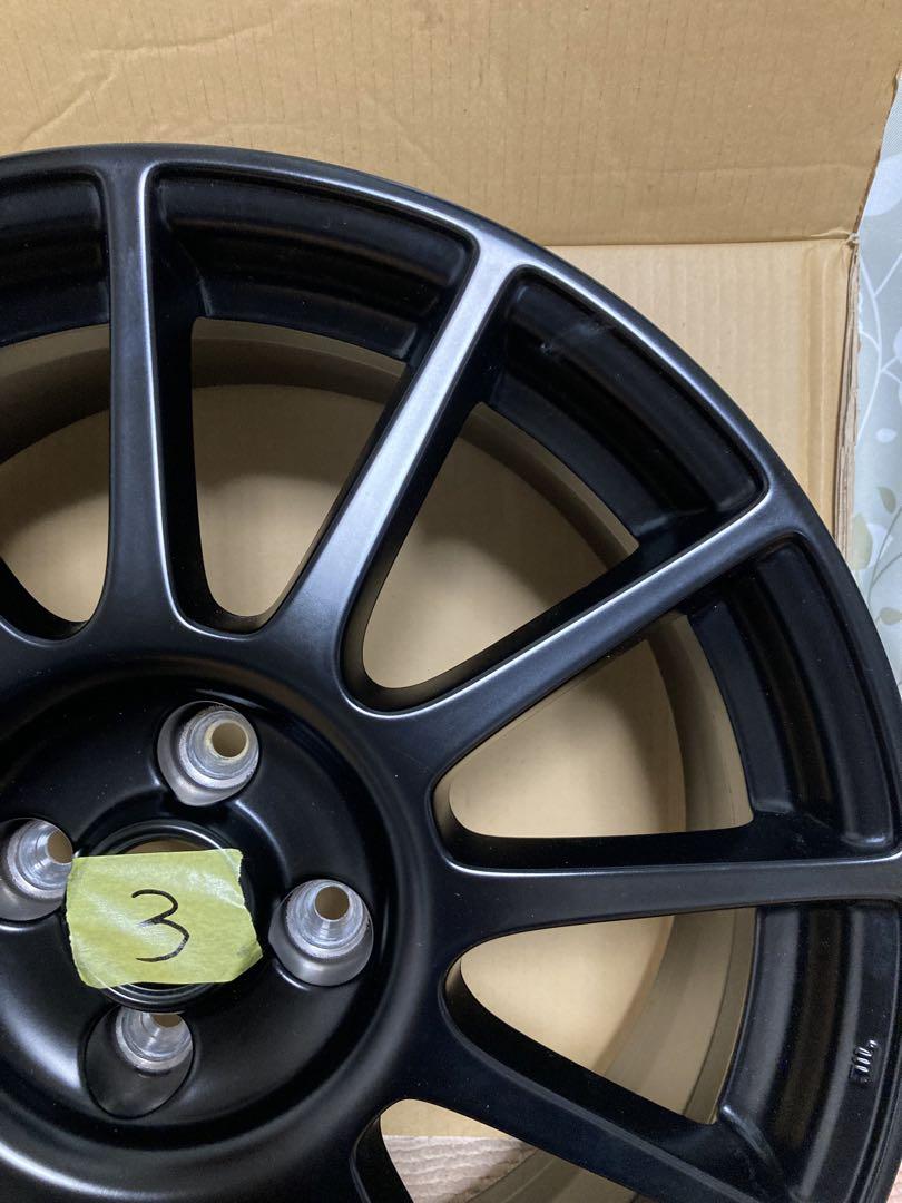 ABARTH アバルト　500 595 695 純正ホイール　マットブラック