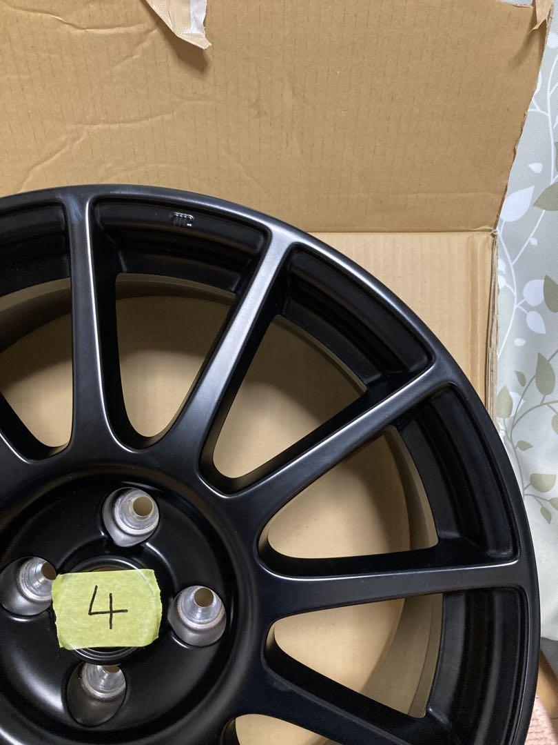 ABARTH アバルト　500 595 695 純正ホイール　マットブラック