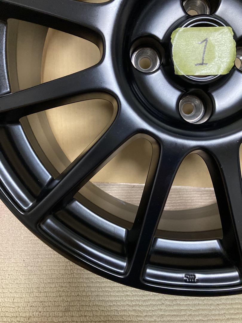 ABARTH アバルト　500 595 695 純正ホイール　マットブラック