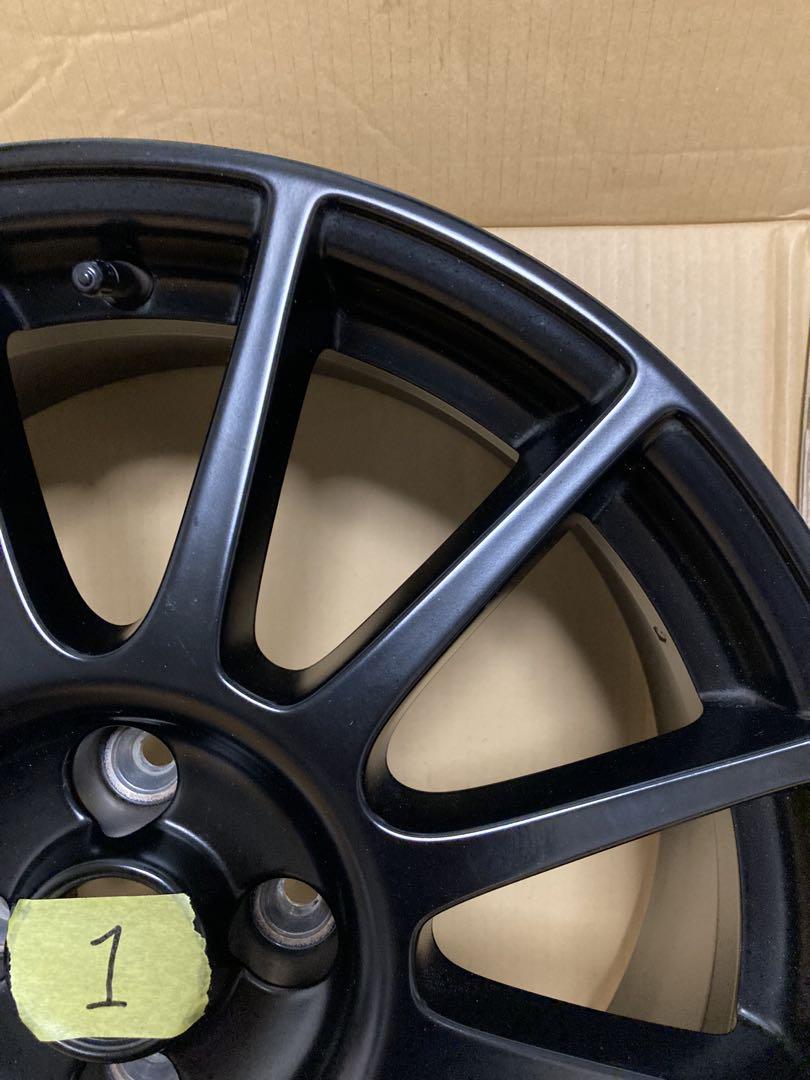 ABARTH アバルト　500 595 695 純正ホイール　マットブラック