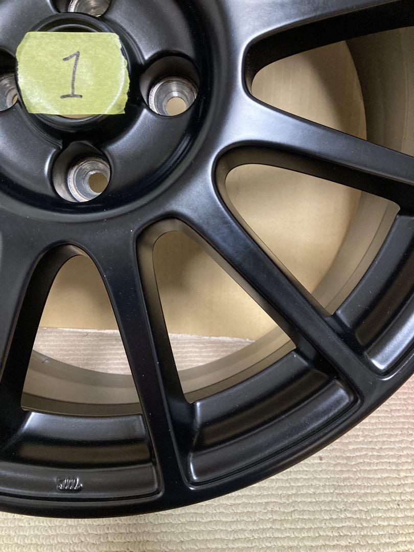 ABARTH アバルト　500 595 695 純正ホイール　マットブラック