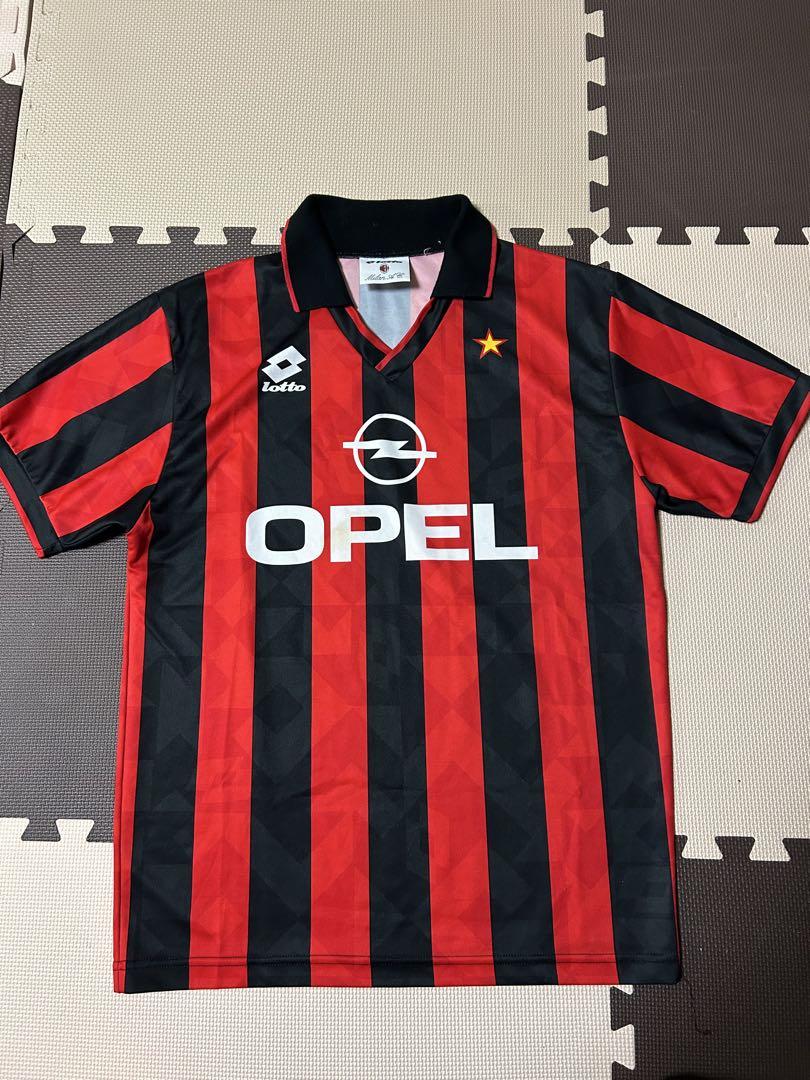 AC Milan Vintage Lotto Replica Shirt 1994, Opel | eBay