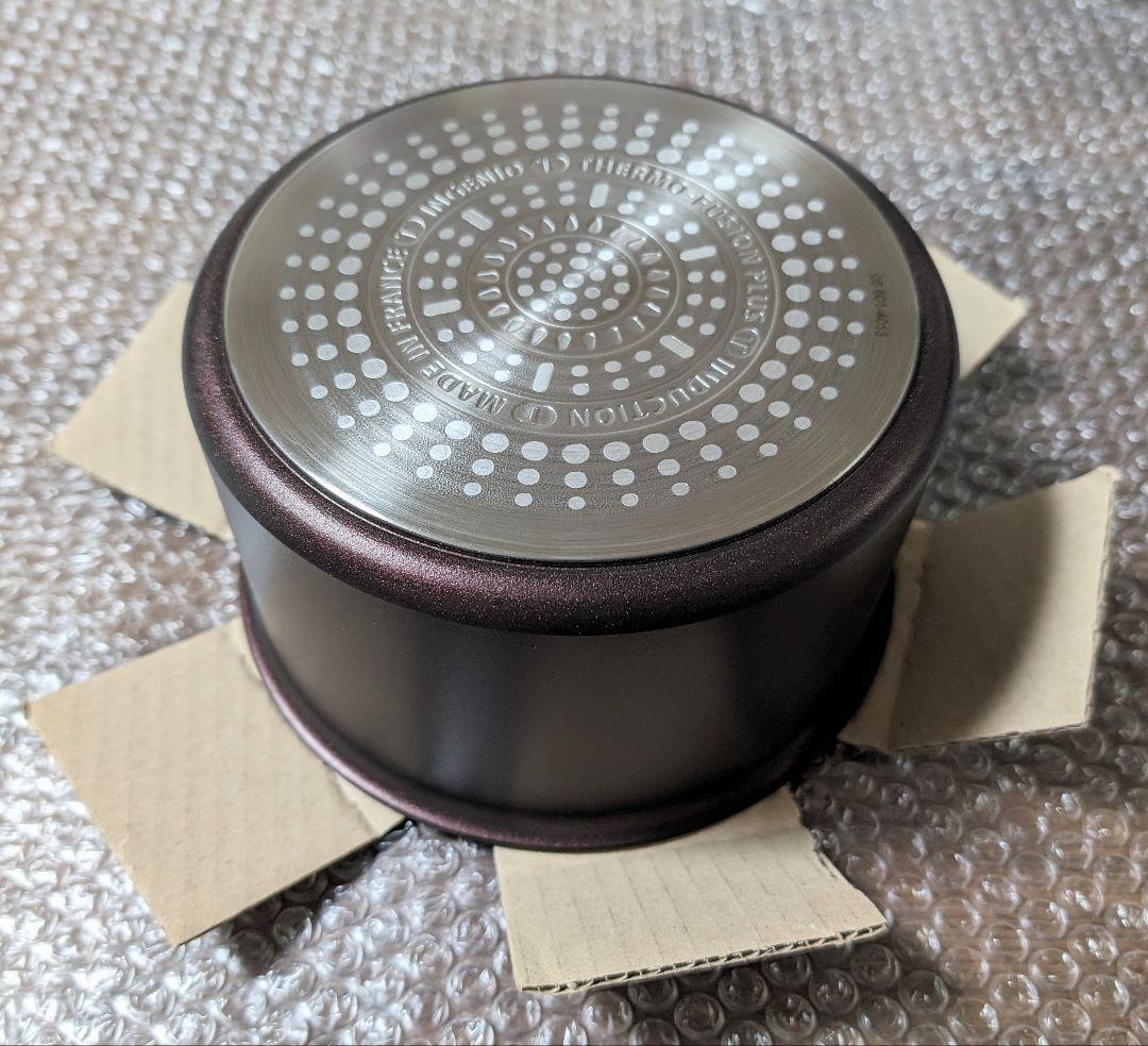 新品 ティファール 16,20cmソースパン、ガラス蓋、シールリッド