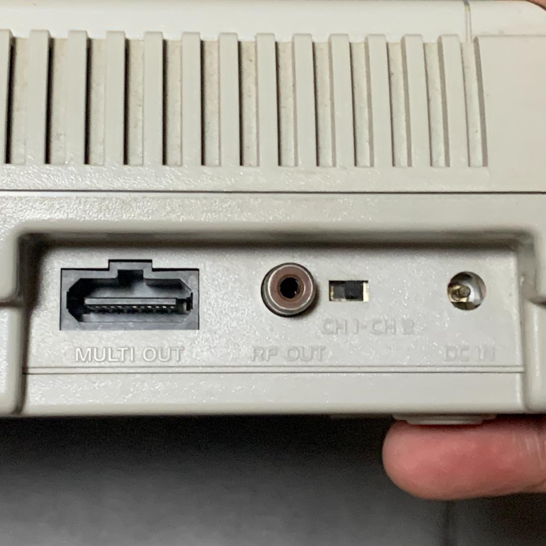 【任天堂】スーパーファミコン（箱付 本体）SHVC-001