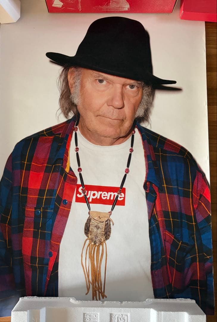 Neil Young ポスター supreme目立った傷や汚れなし