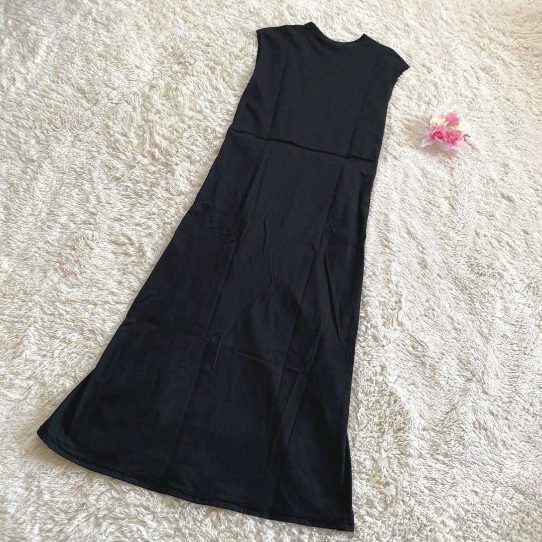 mina perhonen ミナペルホネン ロングワンピース 綿 ラップ