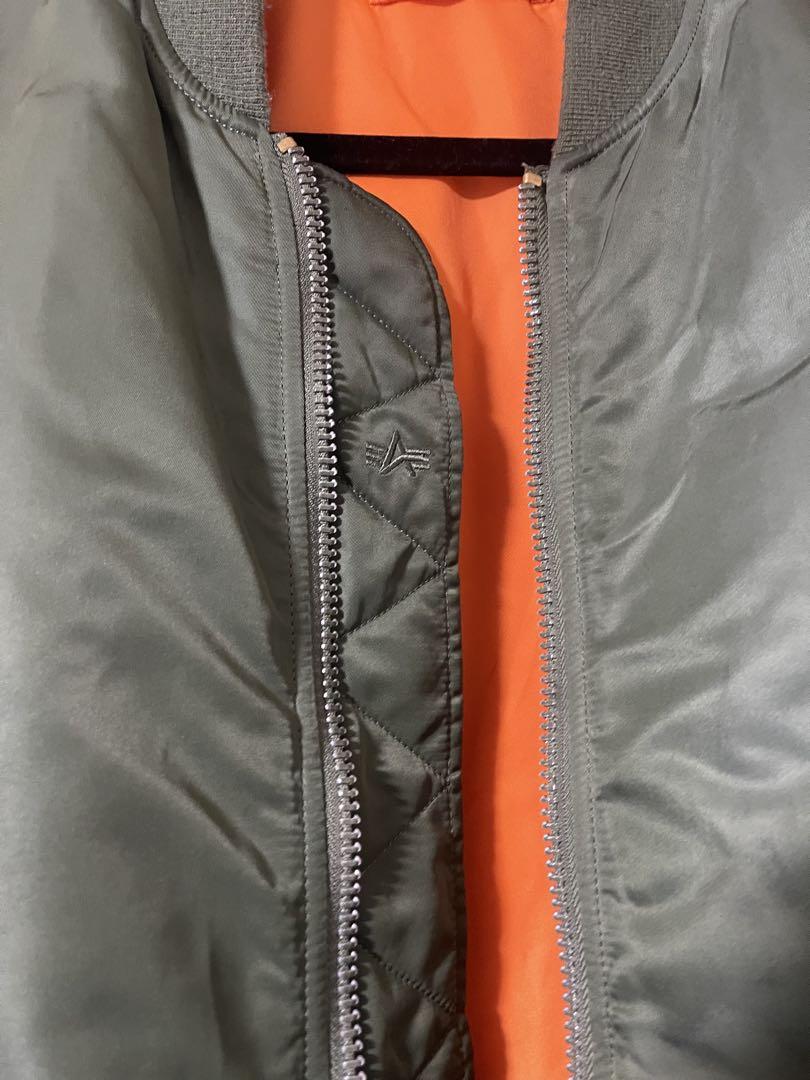 アルファ社ma-1美品　XL