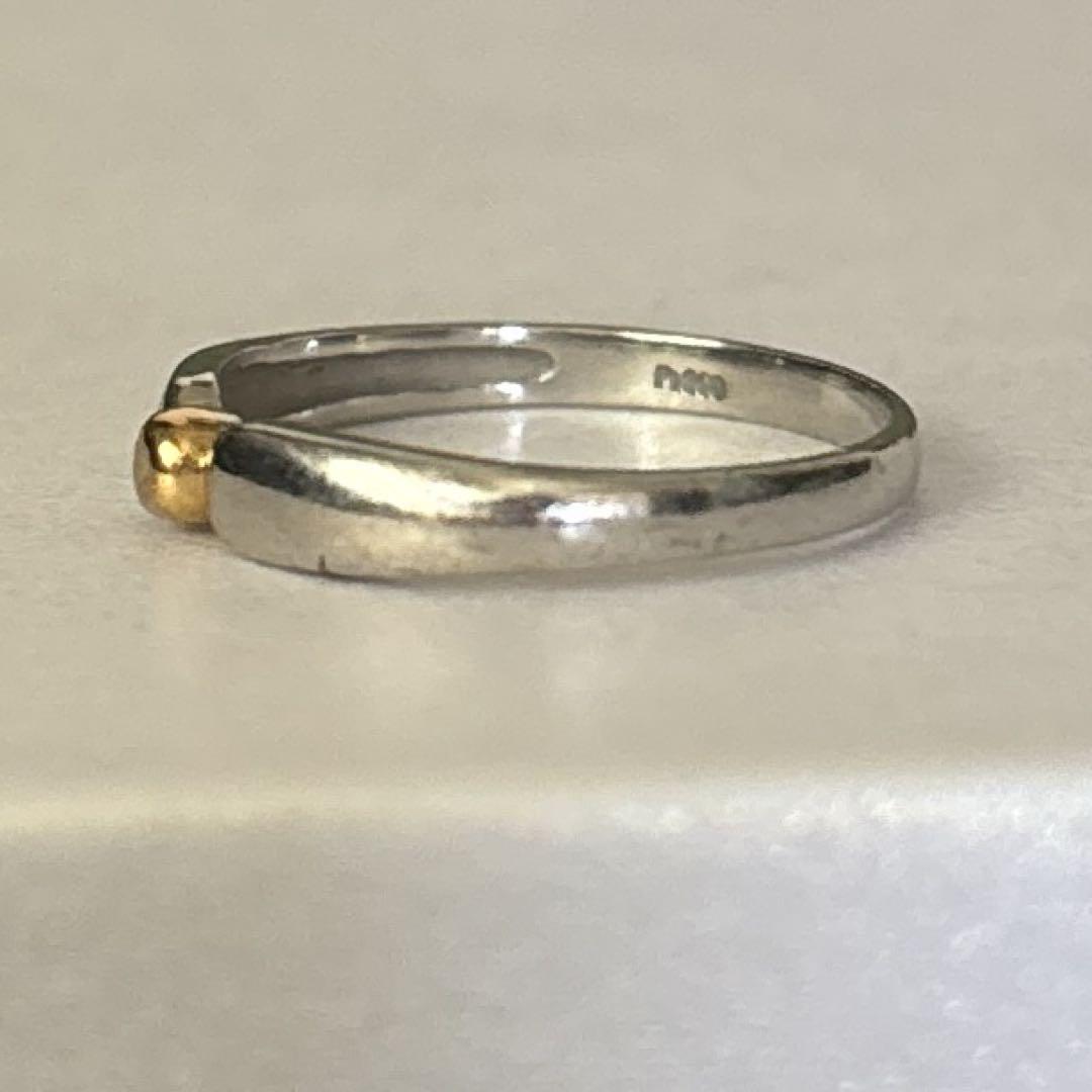 Pt900＆18K デザインリング✴︎used✴︎