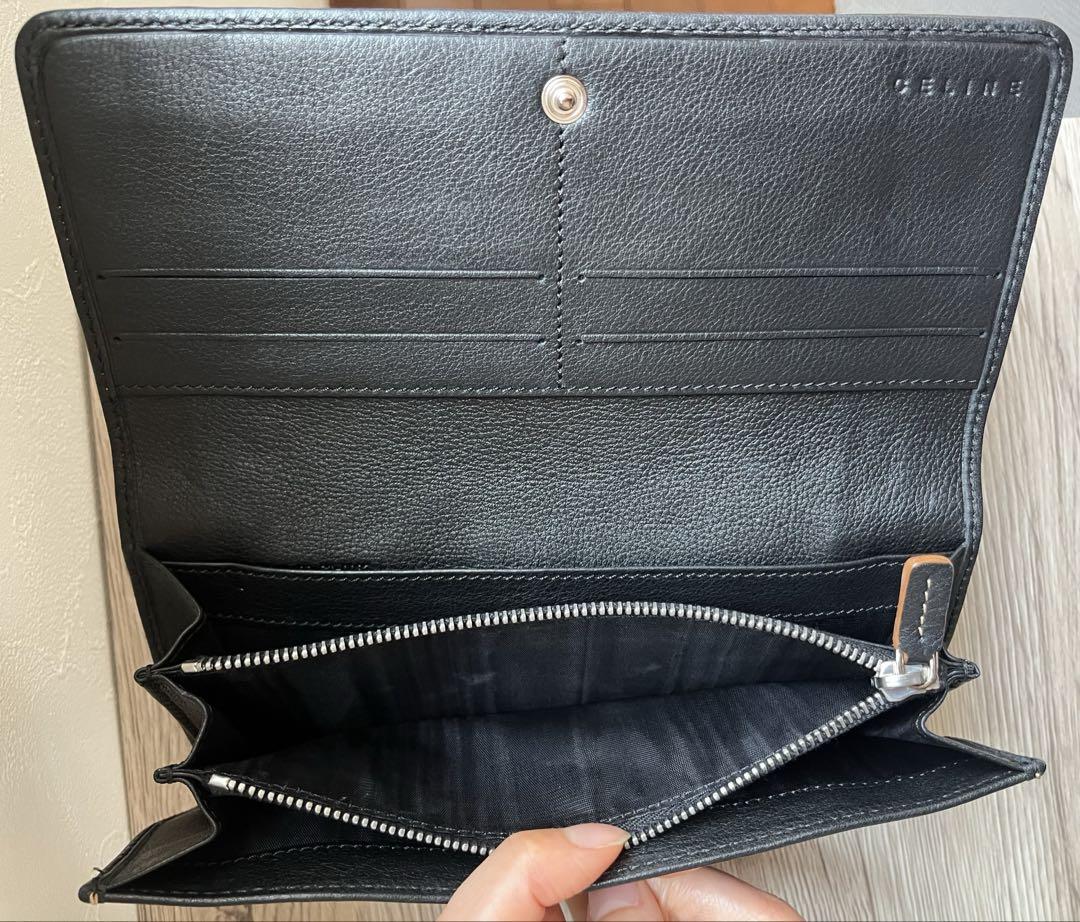 CELINE セリーヌ　長財布　マガダム　キャンバス