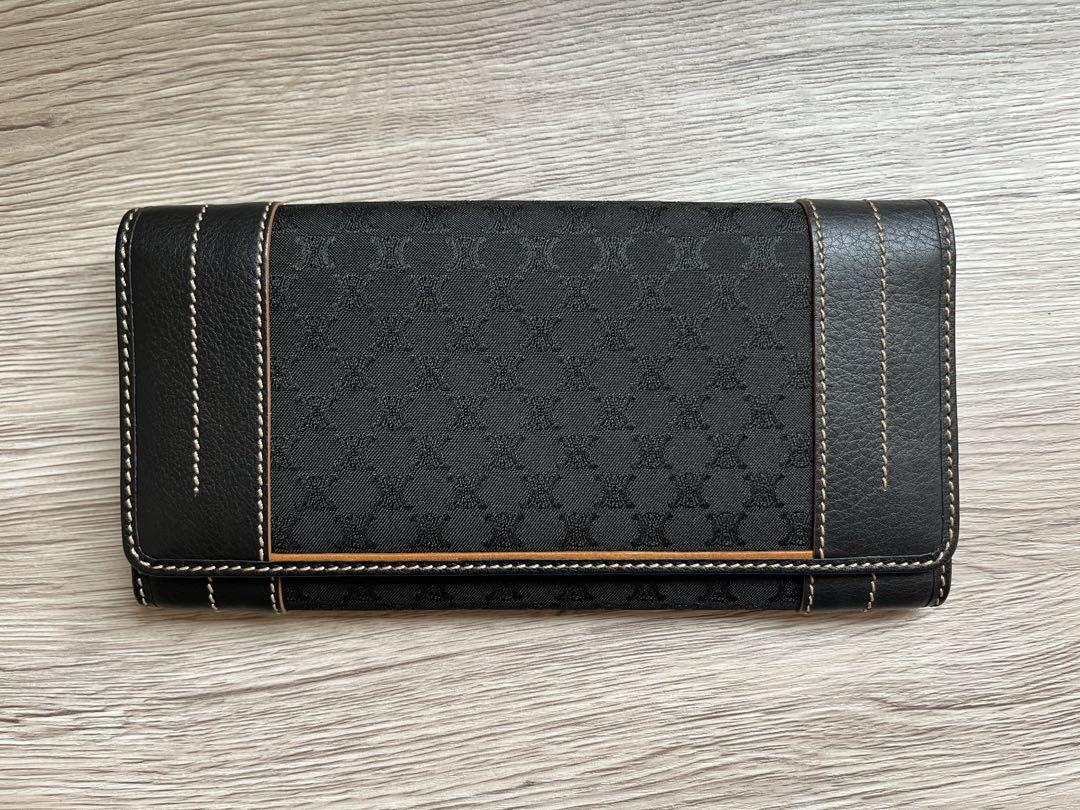 CELINE セリーヌ　長財布　マガダム　キャンバス