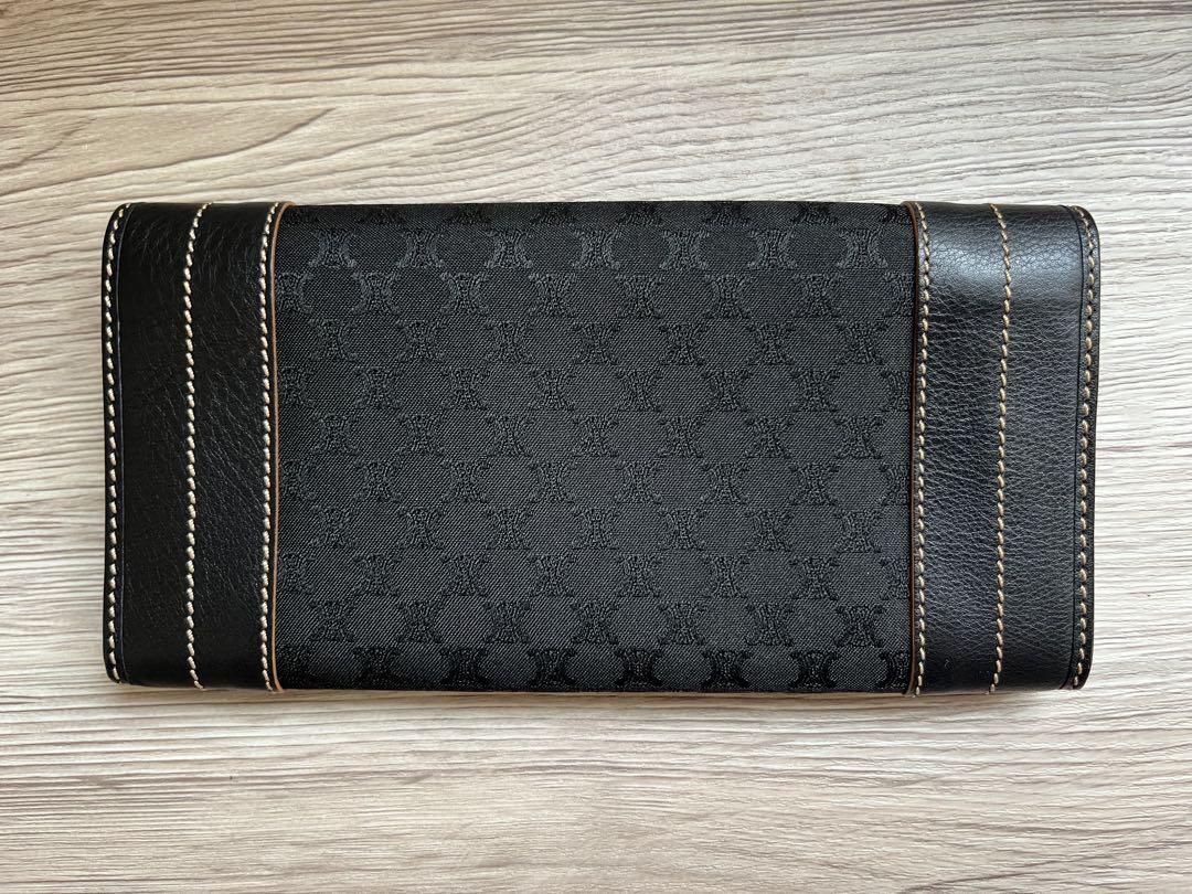 CELINE セリーヌ　長財布　マガダム　キャンバス