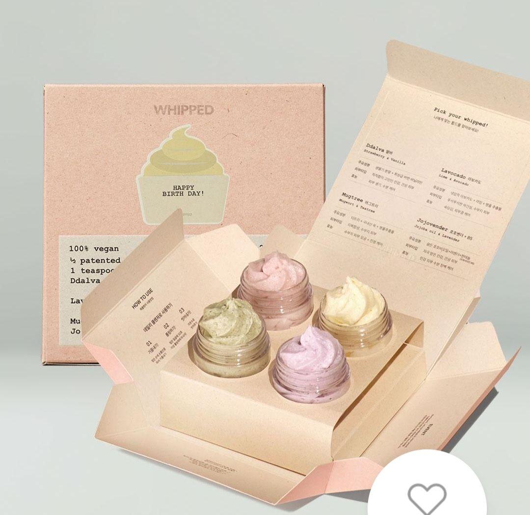 【新品未開封】WHIPPED ヴィーガンパッククレンザー ディスカバリーセット