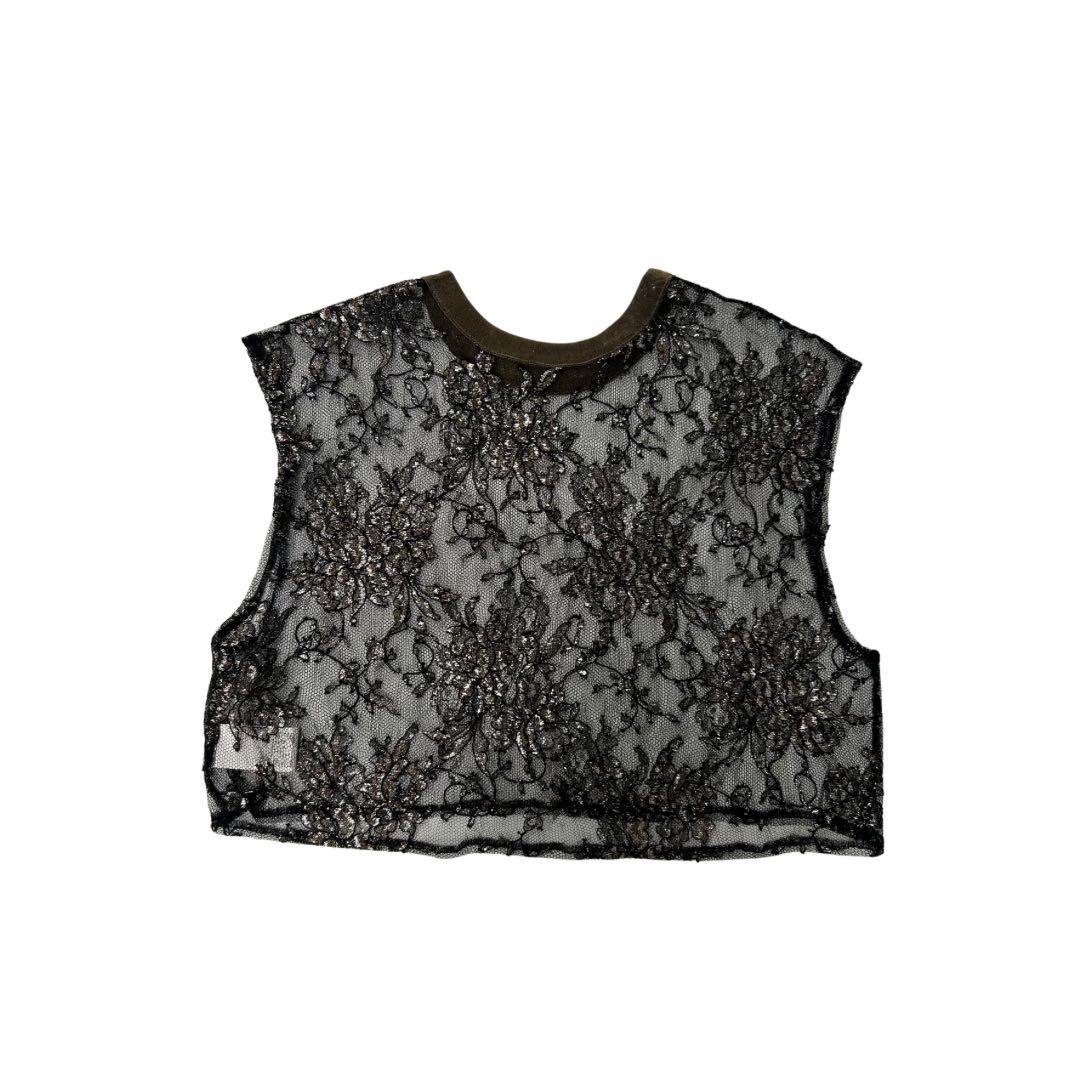 美品）marge（マージ） LACE SHORT GILLET