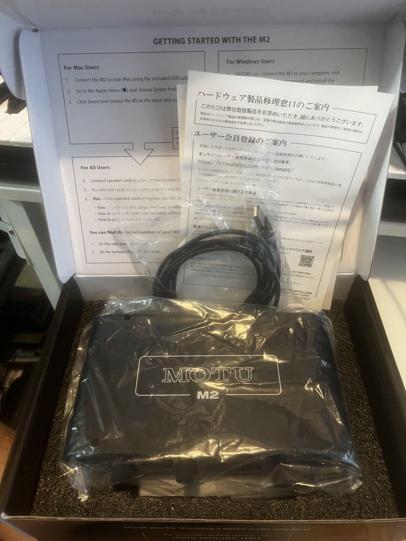 極美品MOTU M2