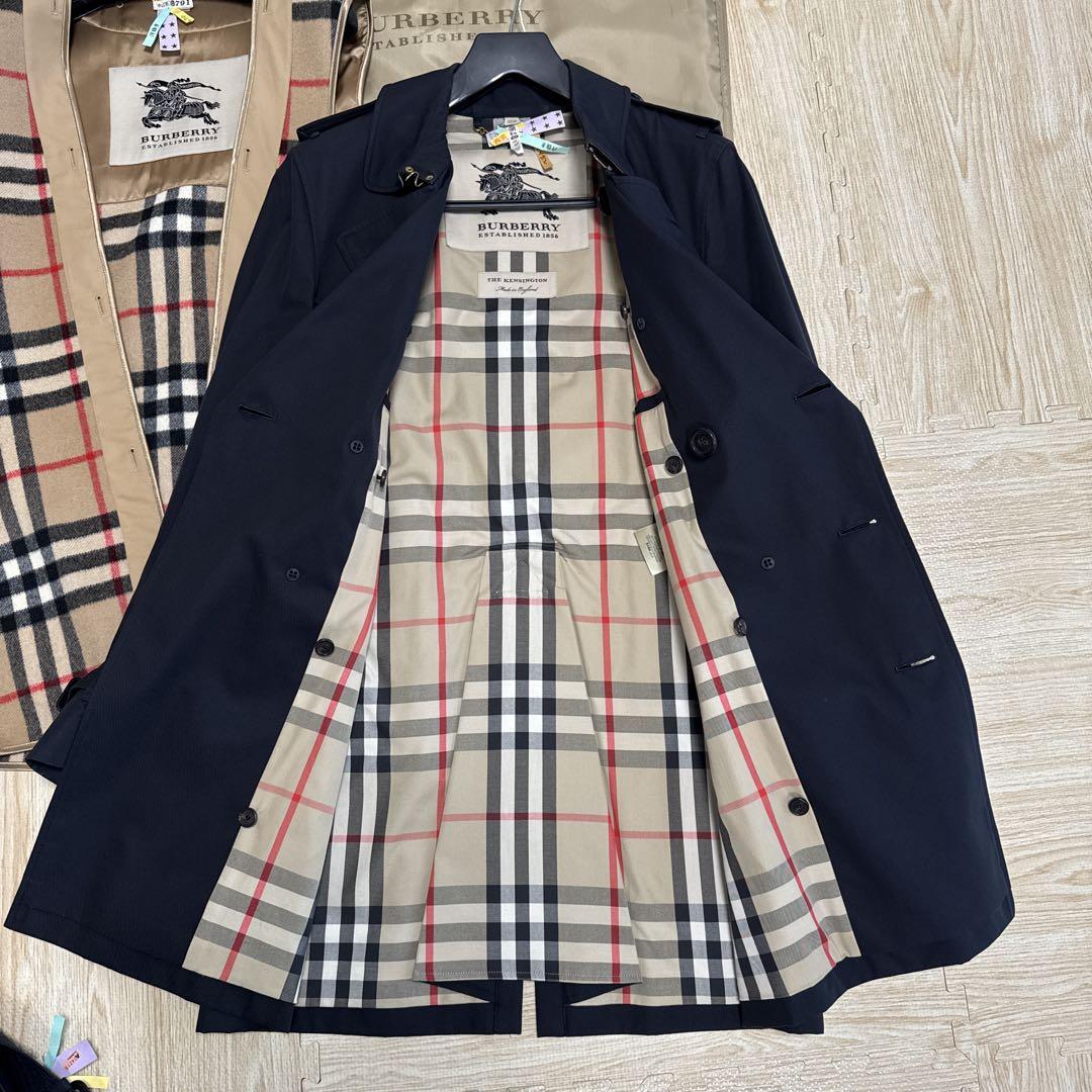 バーバリー　メンズ　トレンチコート　BURBERRY KENSINGTON