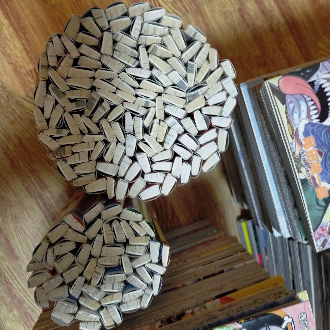 裁断済漫画合計156冊ワンピース、黒子バス、スラムダンク、ヒロアカ、暗殺教室など