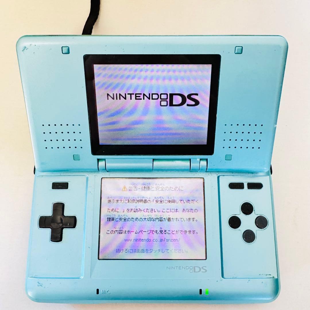 訳あり特価【動作確認済】 初代DS 本体 水色 ピクトチャット 任天堂 ブルー 訳あり特価【動作確認済】 初代DS 本体 水色 ピクトチャット 任天堂 ブルー