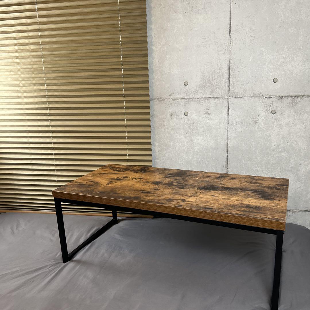 【美品】ニトリ センターテーブル ステイン80 NITORI ヴィンテージ