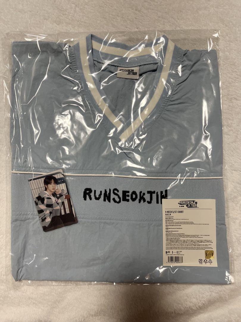 RUNSEOKJIN in JAPAN TOUR V-NECK Mサイズ ブルー